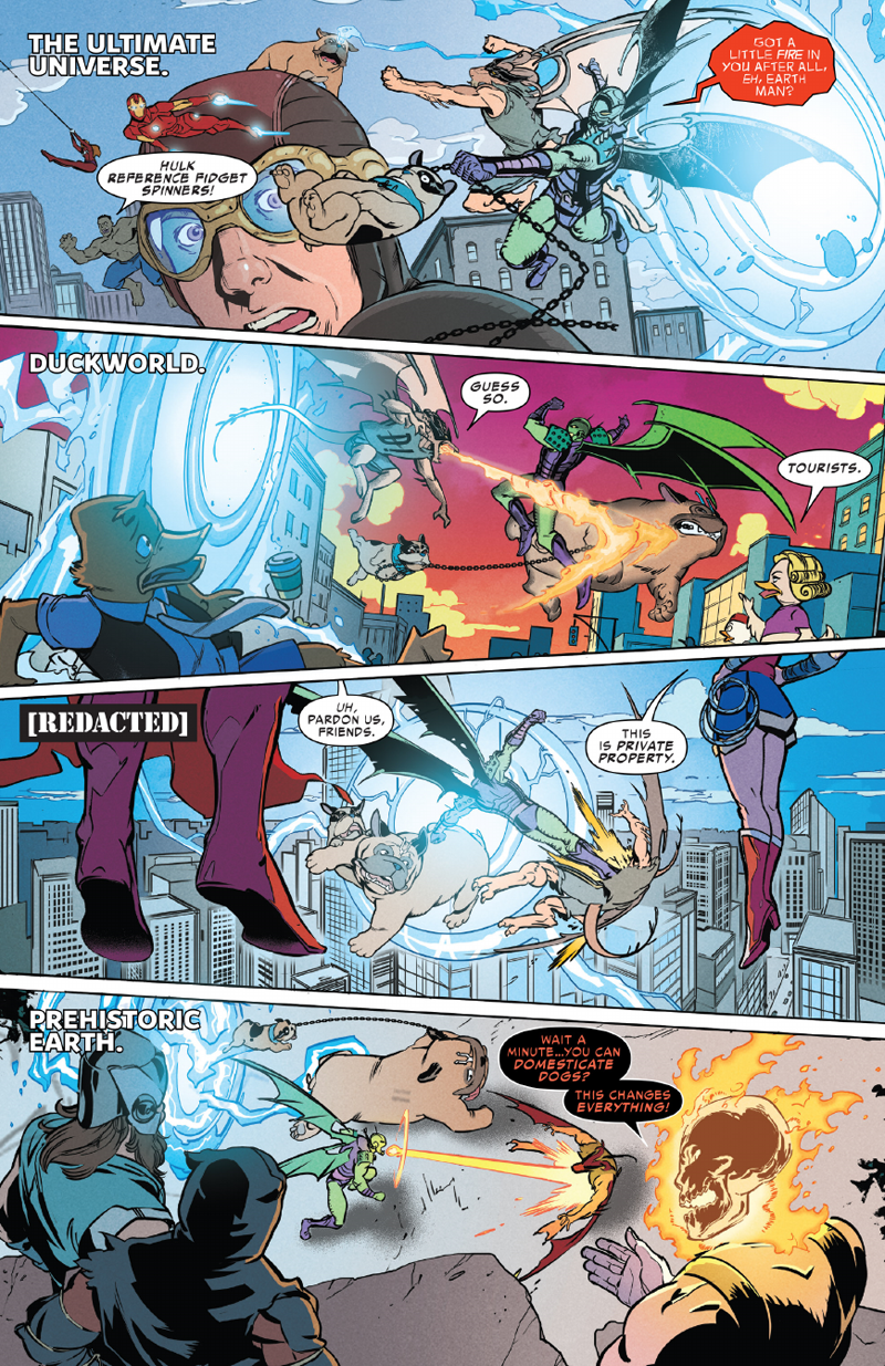Honestly, which is weirder: Superman and Wonder Woman in a Marvel comic or a fidget spinner reference in this, the year of our Lord 2018?